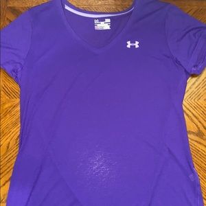 Purple Under Armor Shirt